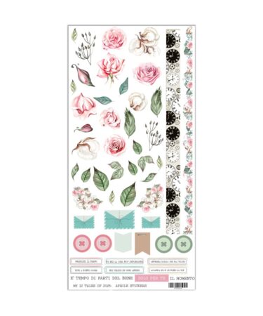 IL NEGOZIO DELLA MAMMA DI CLE - GLI ABBELLIMENTI DELLA CLE – MY TALES OF  2025- APRILE-STICKERS 6X12