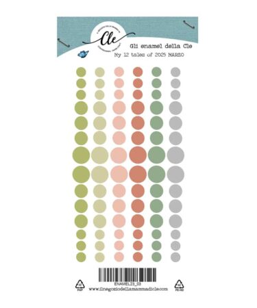 IL NEGOZIO DELLA MAMMA DI CLE - GLI ABBELLIMENTI DELLA CLE MY TALES OF  2025- MARZO- ENAMEL DOTS