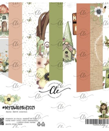 IL NEGOZIO DELLA MAMMA DI CLE - LE CARTE DELLA CLE - MY TALES OF  2025- MARZO  PAPER PACK