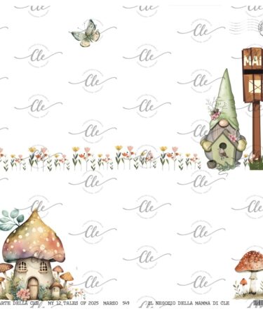 IL NEGOZIO DELLA MAMMA DI CLE - LE CARTE DELLA CLE - MY 12 TALES OF 2025- MARZO - 549