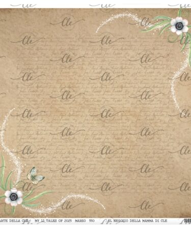 IL NEGOZIO DELLA MAMMA DI CLE - LE CARTE DELLA CLE - MY 12 TALES OF 2025- MARZO - 550