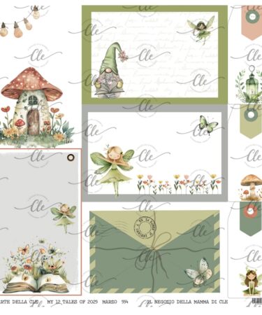 IL NEGOZIO DELLA MAMMA DI CLE - LE CARTE DELLA CLE - MY 12 TALES OF 2025- MARZO - 554