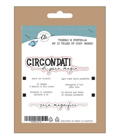 IL NEGOZIO DELLA MAMMA DI CLE - I TIMBRI DELLA CLE – MY TALES OF  2025- MARZO - TIMBRO + FUSTELLE COORDINATE