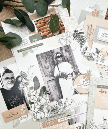 Alternative view of Florilèges Design -Collezione Harmonie - Kit créatif album