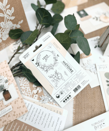 Alternative view of Florilèges Design - Collezione Harmonie - Tampons clear JOLIE PETITE HISTOIRE