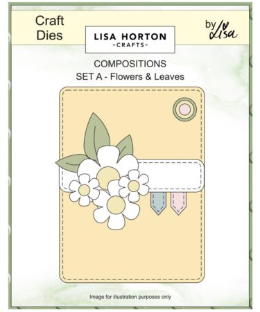 Lisa Horton Crafts Composition Dies - Flowers and Leaves