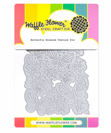 WAFFLE FLOWER - Butterfly Blossom Texture Die