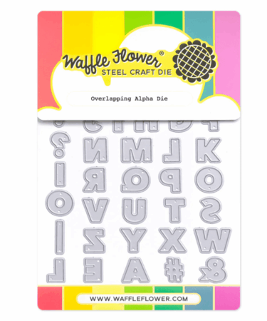 WAFFLE FLOWER - Overlapping Alpha Die