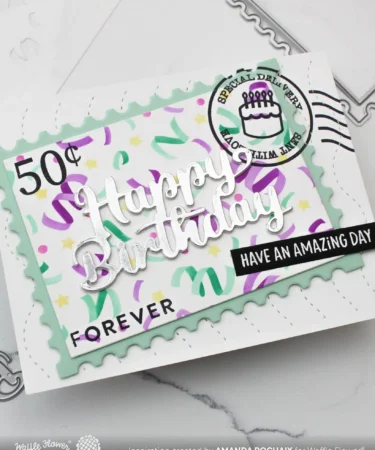 Alternative view of WAFFLE FLOWER - Inside Sentiments Birthday 2