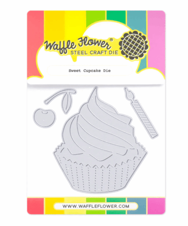 WAFFLE FLOWER - Sweet Cupcake Die