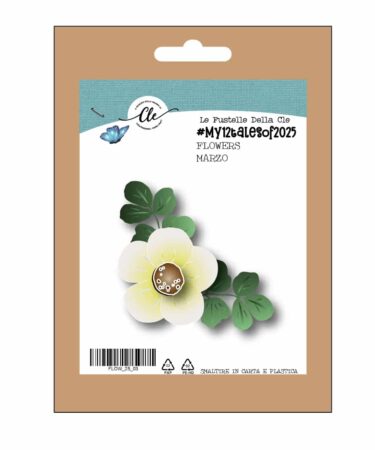 IL NEGOZIO DELLA MAMMA DI CLE-LE FUSTELLE DELLA CLE - FUSTELLA MY 12 TALES OF 2025- FLOWERS - MARZO