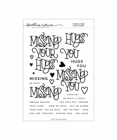 Concord & 9th - Missing Your Hugs Stamp Set (6 x 8)