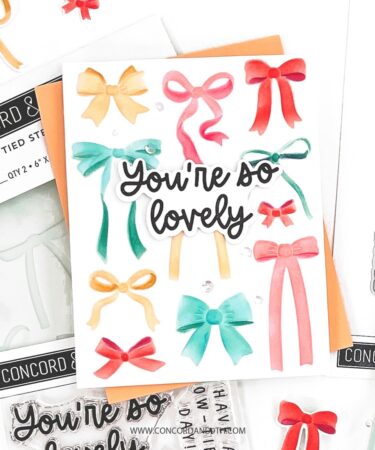 Alternative view of Concord & 9th - Perfectly Tied Stamp Set (4 x 4)