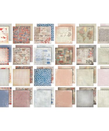 Alternative view of Tim Holtz Paper Stash 2025 Vault Release 8"X8" - Correspondence