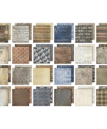 Alternative view of Tim Holtz Paper Stash 2025 Vault Release 12"X12" - Dapper