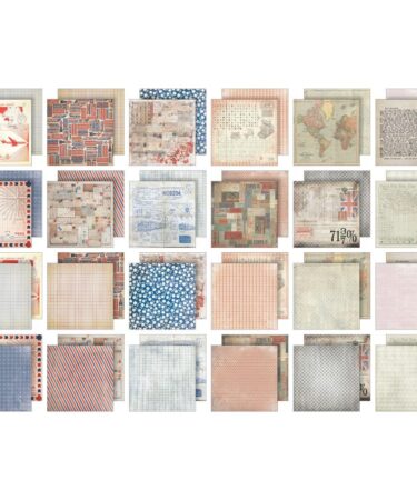 Alternative view of Tim Holtz Paper Stash 2025 Vault Release 12"X12" -Correspondence