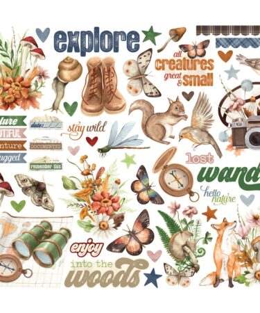 Alternative view of Simple Stories - Collezione Simple Vintage Woodlands -  Bits & Pieces