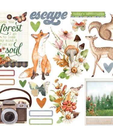 Alternative view of Simple Stories - Collezione Simple Vintage Woodlands -  Big Bits & Pieces