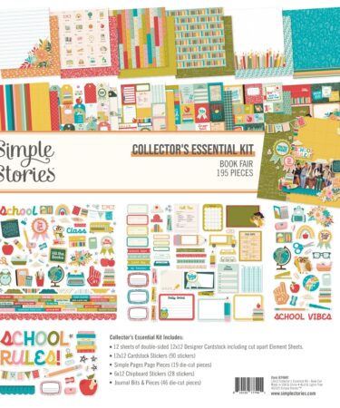Simple Stories - Collezione Book Fair - Collector's Essential Kit