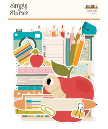 Simple Stories - Collezione Book Fair - Big Bits & Pieces