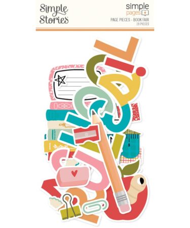Simple Stories - Collezione Book Fair - Simple Pages Page Pieces