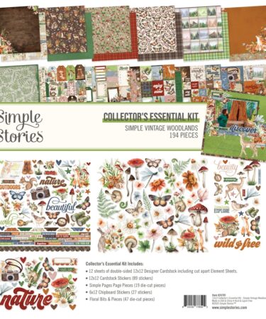 Simple Stories - Collezione Simple Vintage Woodlands - Collectors Essentials Kit