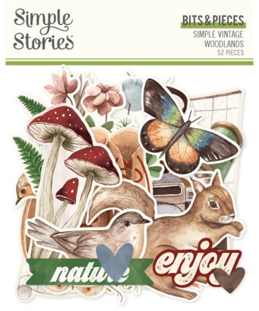 Simple Stories - Collezione Simple Vintage Woodlands -  Bits & Pieces