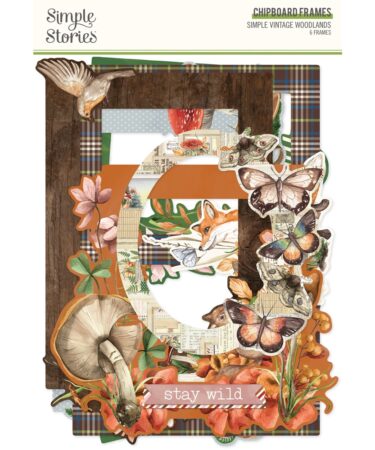 Simple Stories - Collezione Simple Vintage Woodlands - Chipboard Frames