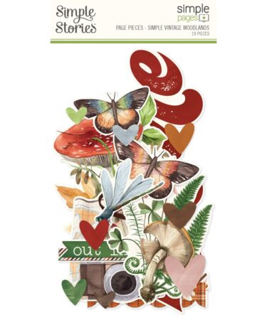 Simple Stories - Collezione Simple Vintage Woodlands -  Simple Pages Page Pieces