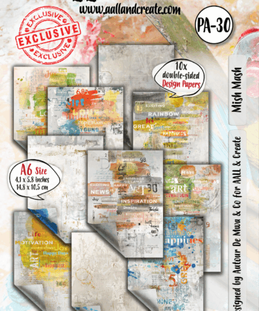 AALL & CREATE - Design Paper A6 Mish Mash