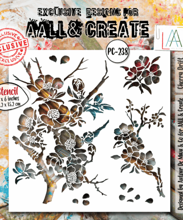 AALL & CREATE - Stencil - Cherry Drift