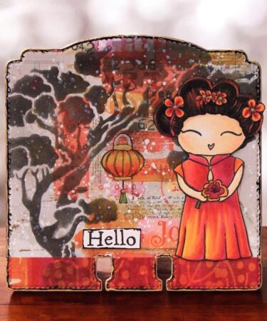 Alternative view of AALL & CREATE -  Stencil - Lantern Roots