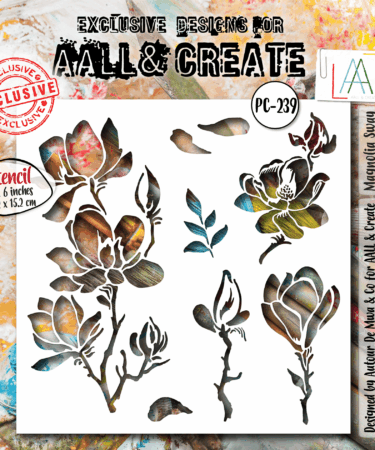 AALL & CREATE - Stencil -  Magnolia Sway