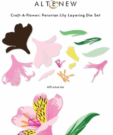 ALTE NEW - Craft-A-Flower: Peruvian Lily Layering Die Set