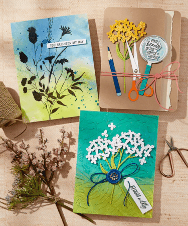 Alternative view of SPELLBINDERS -Bloom Wildly BetterPress Plate