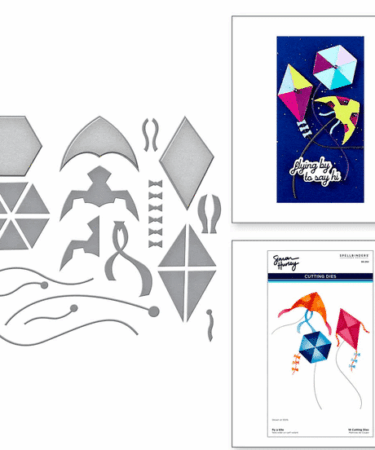 SPELLBINDERS -Fly a Kite Etched Dies