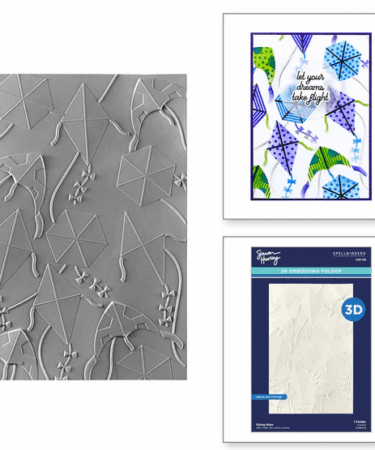 SPELLBINDERS -Flying Kites 3D Embossing Folder