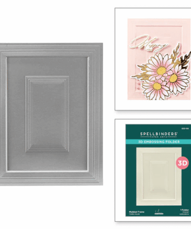 SPELLBINDERS -Molded Frame 3D Embossing Folder