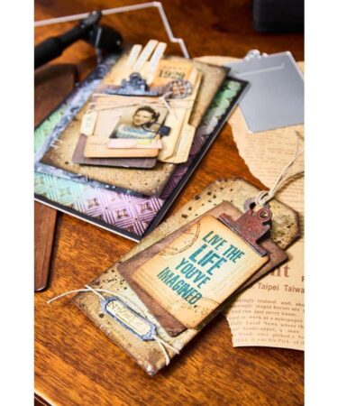 Alternative view of Sizzix Thinlits Die Set 24/Pkg by Tim Holtz Vault Noteworthy