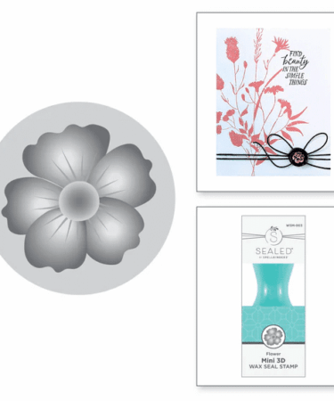 SPELLBINDERS -Flower Mini 3D Wax Seal