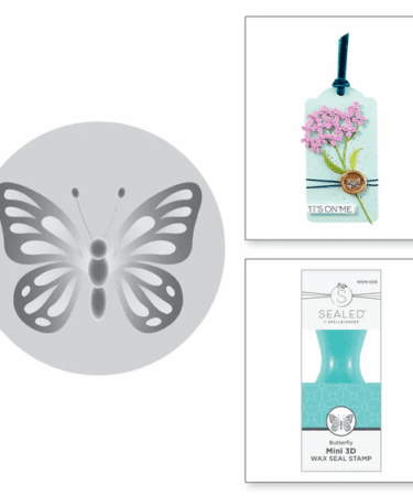 SPELLBINDERS -Butterfly Mini 3D Wax Seal