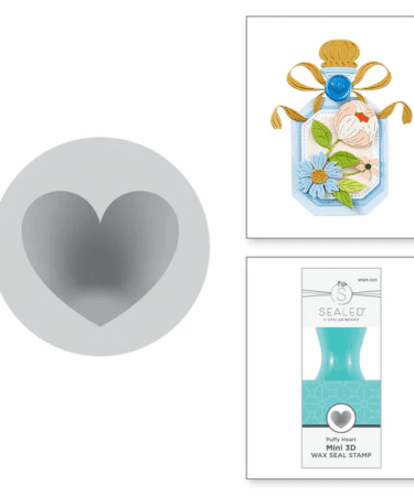 SPELLBINDERS -Puffy Heart Mini 3D Wax Seal