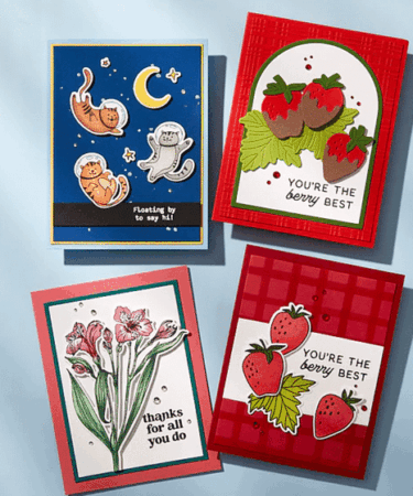 Alternative view of SPELLBINDERS -Heartfelt Blooms Stamp & Die Bundle by Simon Hurley