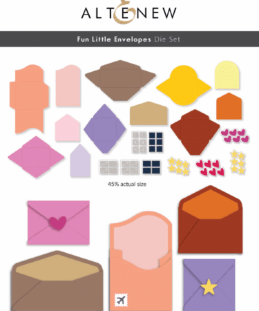ALTE NEW - Fun Little Envelopes Die Set