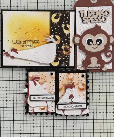 LE CARD CON LE FUSTELLE DI MARZO E APRILE-PRODOTTO CONTENITORE