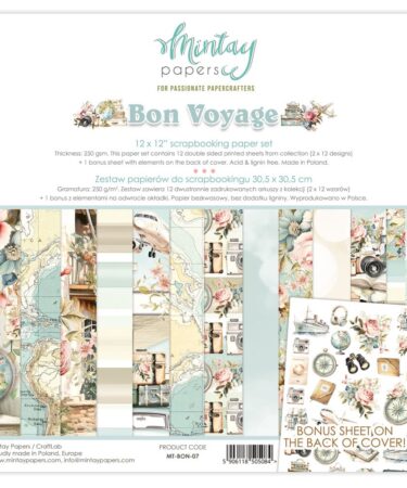 MINTAY - Collezione Bon Voyage -Pad 30x30 cm (12"x12")