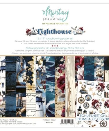 MINTAY - Collezione Lighthouse -Pad 30x30 cm (12"x12")