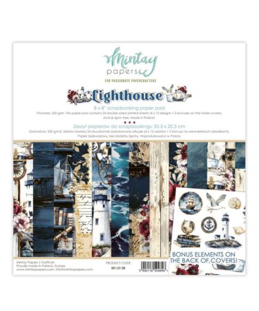 MINTAY - Collezione Lighthouse -Pad 20x20 cm (8"x8")