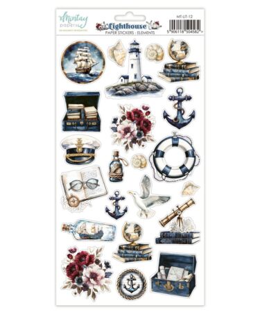 MINTAY - Collezione Lighthouse -Paper Stickers - Element (6"x12")