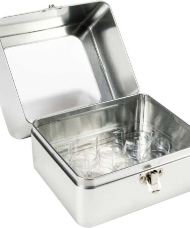 Alternative view of Tim Holtz Distress Oxide Spray Storage Tin Holds (contiene 12 distress spray)